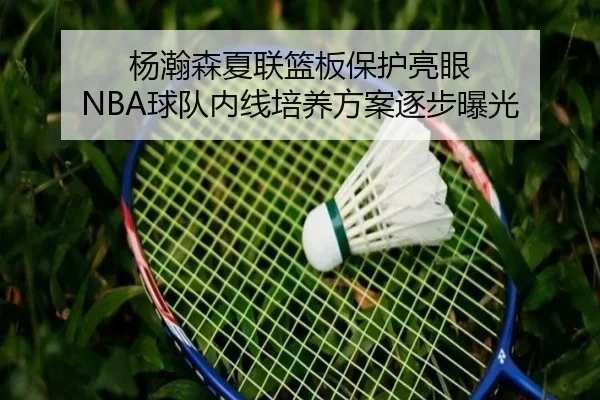 杨瀚森夏联篮板保护亮眼 NBA球队内线培养方案逐步曝光